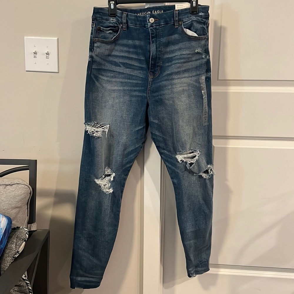 NWT American Eagle Curvy Super Stretch High Rise Jeggings